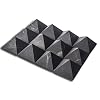 Shungite piramide ongepolijste natuurlijke Shungites steen