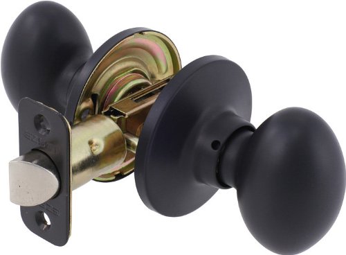 Residential Keyed Door Knob Finish: Satin Nickel, Type: Passage