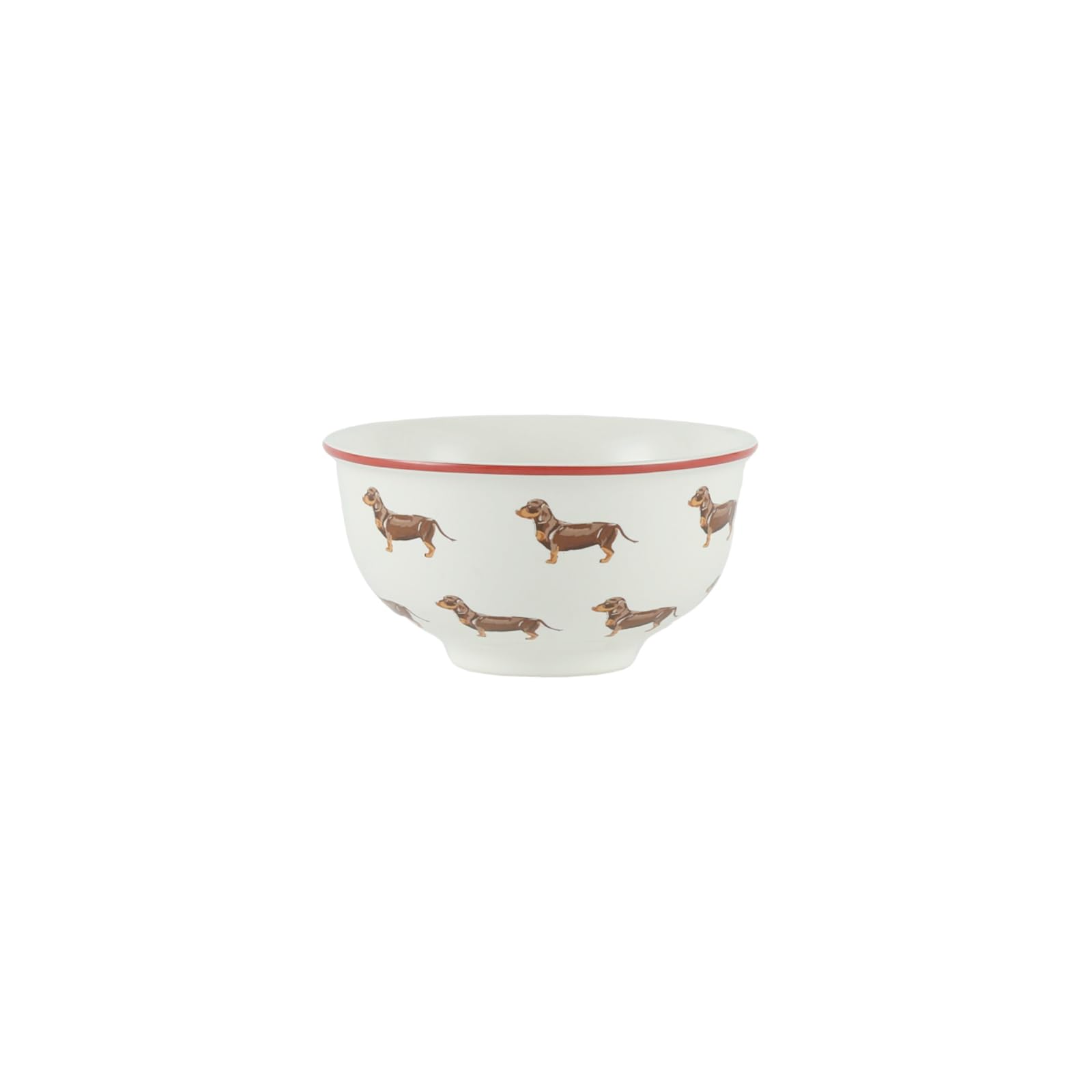 Théière et vaisselle en porcelaine London Pottery 7 pièces, cadeau idéal motif chien
