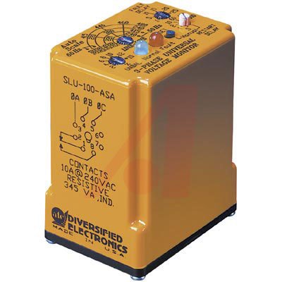 ATC SLU-100-ASA Universal Phase Monitor, 550 VAC Maximum Voltage, 90VA Maximum Power Required