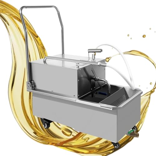 ZERNEIL Mobile Fryer Filter Machine