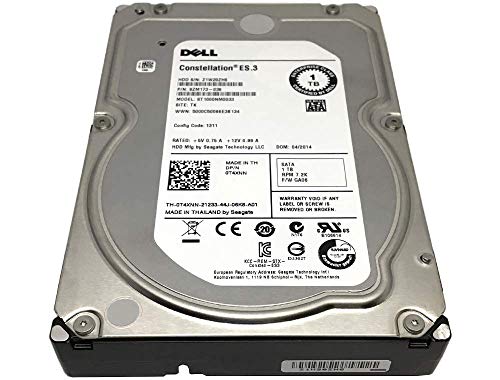 Image of DELL /Seagate ST1000NM0033 1TB 7200RPM 128MB Cache SATA 6Gb /s 3.5-inch Internal Hard Drive OEM - w /1 Year Warranty (Renewed)