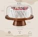 HBlife Cake Stand with Glass Lid (11.4