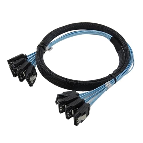 Cable SATA 0.5 m 4/6 puertos set 6 Gbps