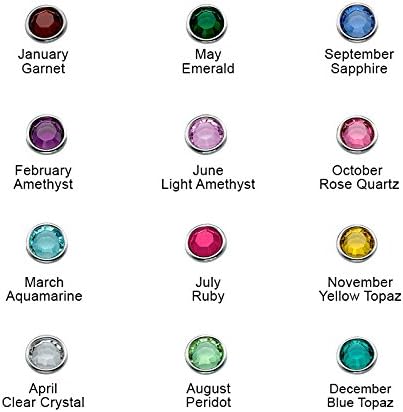 MYKA - Personalized Name Necklace with Birthstone - Custom Nameplate - Gift for Her, Women - Jewelry for Christmas, Mother's Day, Birthday - Image 5