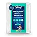 Silentnight Nowy wodoodporny ochraniacz na materac - luksusowa super miękka podkładka chroni Twoje łóżko przed zalaniem - hipoalergiczne ochraniacze do prania w pralce