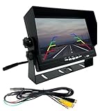 ７インチIPS液晶 オンダッシュモニター AHD対応 CVBS対応 1024*600 500cd/m2 7インチ 4ピンコネクタ採用