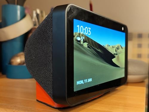 Base Suporte Inclinada Compatível com Alexa Echo Show 5 (Preto)