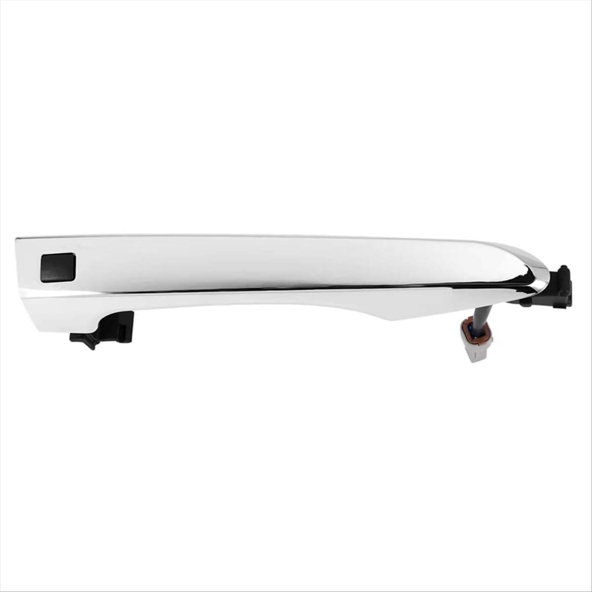 ZJYZYQ Car Sliding Outer Door Handle for Hyundai for Tucson 2016-2019 Chrome Exterior Front Right Door for Smart Key Handle