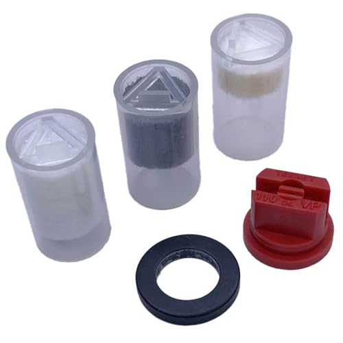 Würth Ersatzteil-Set 5 Teile 3X Schaumeinsätze, 1x Düse, 1x Dichtung 0891599101 für Würth Schaumsprühflasche Perfect Foam Nr. 0891503021 (B08CZSJXYS)