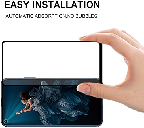 Image of Screen Protector for Oppo A54 (Black) Tempered Glass Edge-to-Edge 6D Screen Guard With Installation Kit