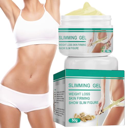 Gel Adelgazante | Crema Reafirmante Para Abdomen 50g - Loción Hidratante para Masaje Relajante, Uso Diario en Casa, Gimnasio o Noche para Piernas y Brazos