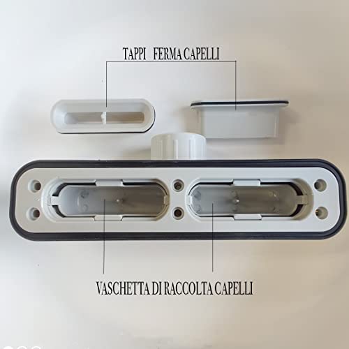 Olimpo Docce - Piatto Doccia In Marmoresina Nero Effetto Pietra Cemento Vincent - 90X170 - 7