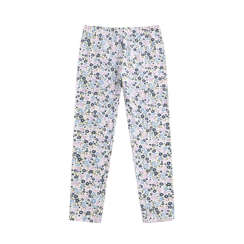 Image of Disney Minnie Mouse Girls Legging Pants and Short Sleeve T-Shirt 2 Piece Set for Little Kids