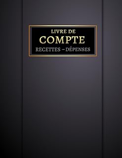 livre de compte: Cahier recettes d&eacute;penses | Carnet de tenue de comptes | Registre de comptabilite | Bilan Micro entrepreneurs | Recette depense auto ... Comptables fran&ccedil;aises | Facile, Sample A