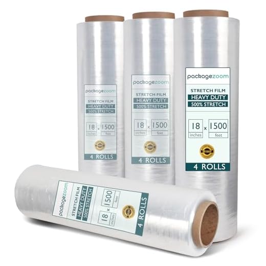 Heavy Duty Clear Stretch Wrap Film