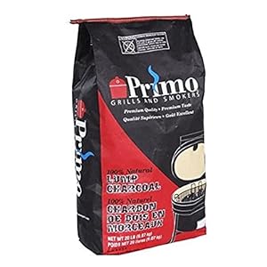 Primo 608 Natural Lump Charcoal, 20-Pound bag