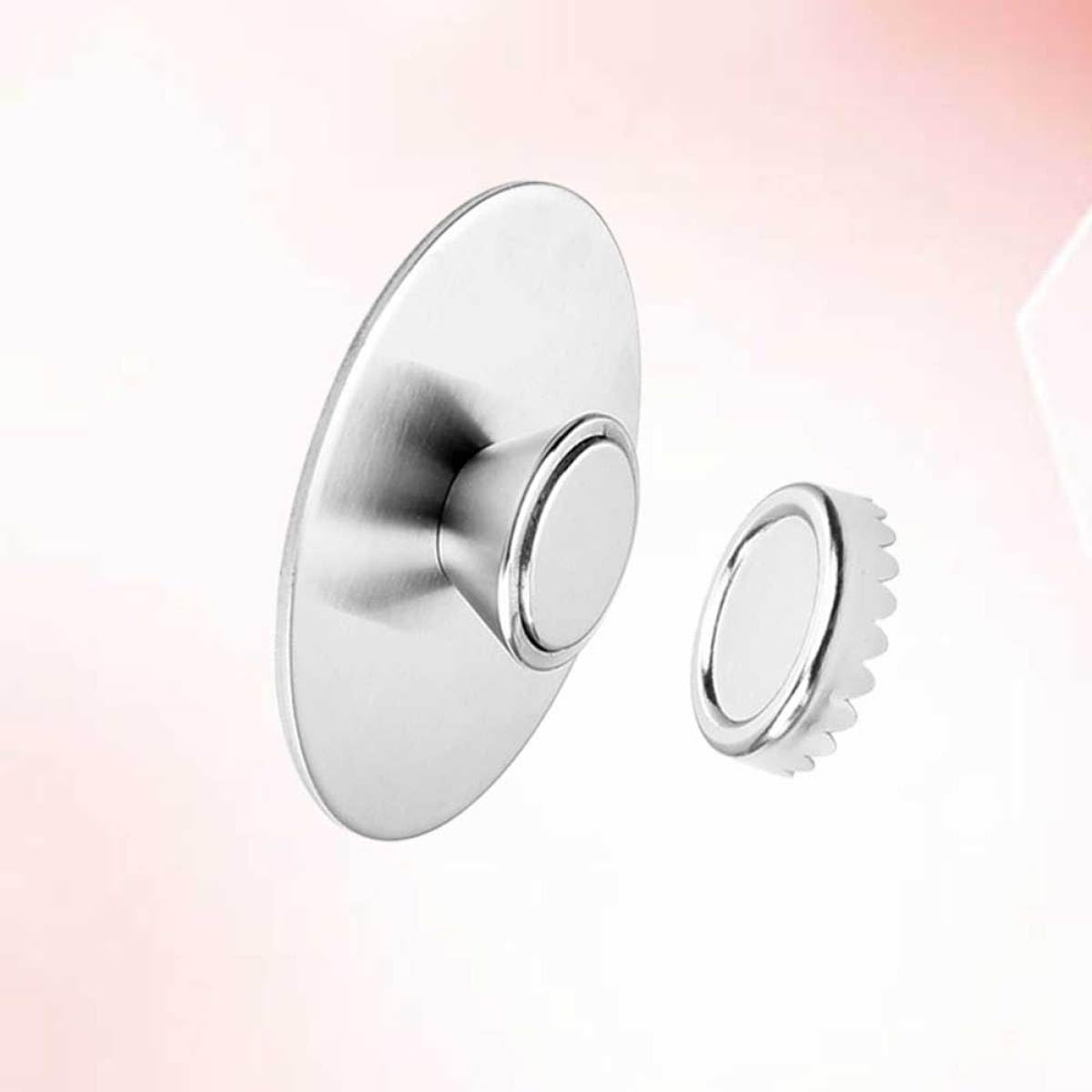 PRETYZOOM 4stücke Magnetische Seifenhalterung Wandmontierte Seifenschale Mit Abtropfgitter Für Badezimmer Rostfrei Und Installieren Elegantes Design Für Modernen Stil