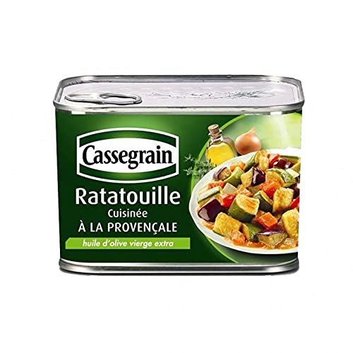 Cassegrain Ratatouille Cuisinée à la Provençale à l’Huile d’Olive Vierge Extra 660g (lot de 5)