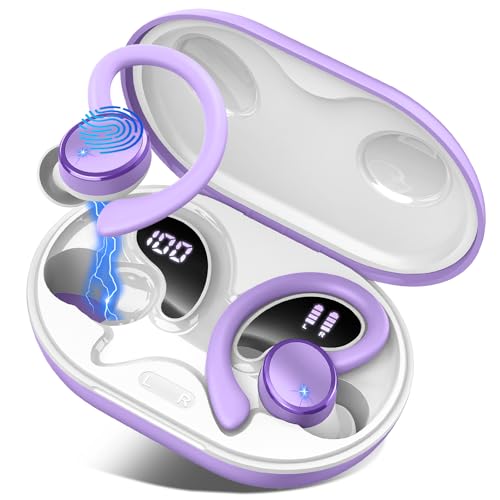 Matast Bluetooth Sport Kopfhörer, Bluetooth Kopfhörer mit HiFi Stereo, IP7 Wasserdicht Kopfhörer, Kabellose Kopfhörer mi...