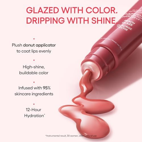 LANEIGE Glaze Craze Tinted Lip Serum: Hydrating Lip Serum for Glossy, Nourished Lips with Plumping Polypeptides - Image 3