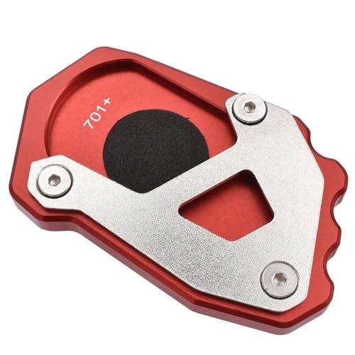 Plaque support de béquille latérale R1250GS accessoire moto rouge 2018 2019 2020