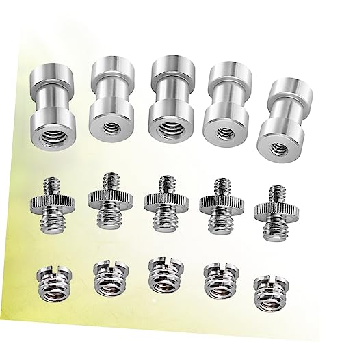 Adaptador de tornillo para trípode HEMOTON kit de 45 piezas de conversión para flash y focos 4
