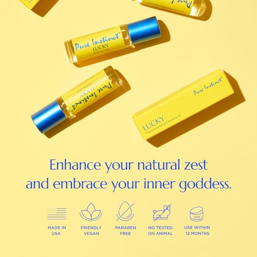 Pure Instinct Roll-On - The Original Pheromone Infused Essential Oil Perfume Cologne - TSA Ready (Lucky - Women) - Image 6