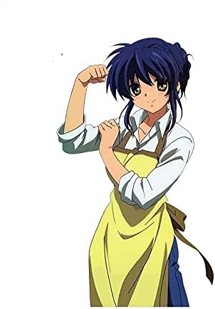 A/X 43cmx25.1cm For Clannad Kyou Fujibayashi Car Door Protector Stickers Waterproof Decal Vinyl