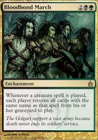 Magic The Gathering - Bloodbond March - Ravnica - Foil