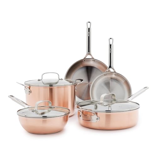 GreenPan x Bobby Flay Copper Clad Set