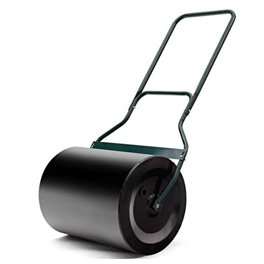 Goplus Lawn Roller Tow Behind Water Filled Roller, 16 by 20-Inch
