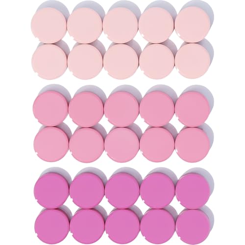 DUJEQM Aimant Frigo, 30PCS Aimant Puissant, Aimants Tableau Magnétique | Mini Magnet Frigo Plat | Petit Aimant Rond | Aimants Décoratifs Aiment pour Tableau...