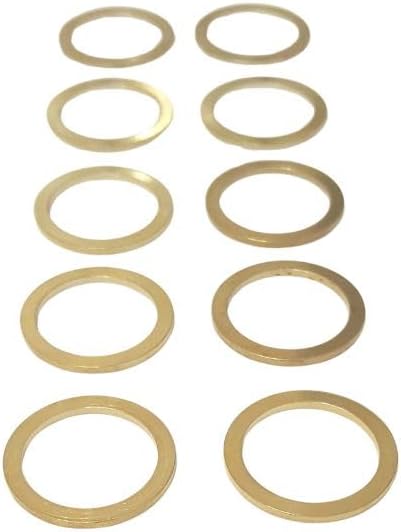 10 Pack of Adapter Bushings Converts 1" Down to 20mm Designed for Diamond Saw Blades