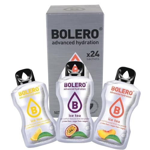 Bolero Drinks Kennenlernpaket ICE TEA MIX 24Bolero ICE TEA MIX 24x3g | Saftpulver ohne Zucker, gesüßt mit Stevia + Vitamin C| glutenfrei und veganfreundlich | Eistee-Geschmacksrichtungenx3g Bolero Drinks Kennenlernpaket ICE TEA MIX 24Bolero ICE TEA MIX 24x3g | Saftpulver ohne Zucker, gesüßt mit Stevia + Vitamin C| glutenfrei und veganfreundlich | Eistee-Geschmacksrichtungenx3g