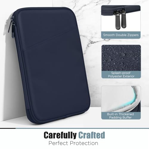 Image of TiMOVO 13 Inch Laptop Sleeve for MacBook Neo, Indigo | Padded Carrying Case with Pocket for 2026 MacBook Neo Model A3404 with A18 Pro Chip, Water Resistant