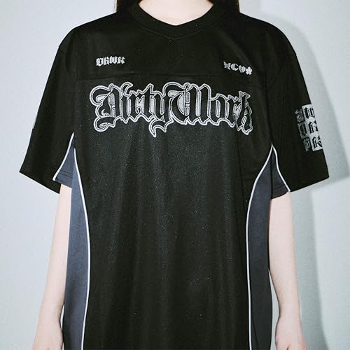 aespa Unisex-Adult Official Merch Dirty Work Jersey T-Shirt4