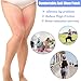 WOLAIYE Thigh Inner Anti Chafing Sticker,Thighs Prevention Anti Friction Pad,Invisible Thigh Tapes Chafe,Transparent Protection Skin Patches-10PCS