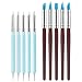 10Pcs Silicone Clay Sculpting Tool, Modeling Dotting Tool& Pottery Craft use for DIY Handicraft