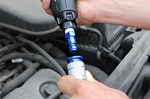 Image of ColorFit Coupler & Plug Kit (5 Piece), T-Style 1 /4 inch NPT Blue