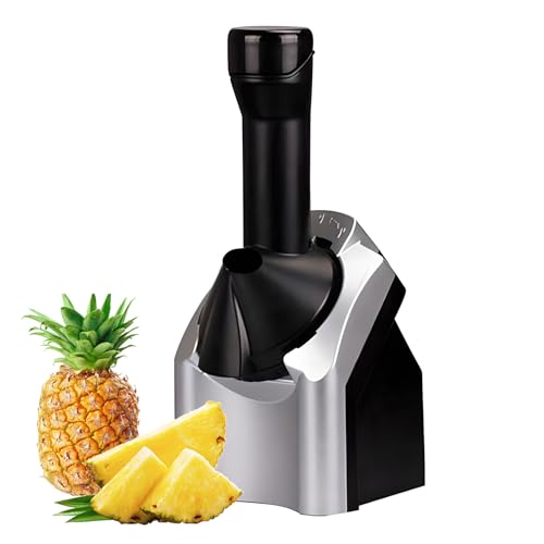 Fabricante de Postres Congelados, Postre Fruta Servir a Máquina de Helado, Fabricante de Helados, Fabricante de Helados para el Hogar para Hacer Sherbet Suave y Saludable, Sorbete, Helado de Fruta