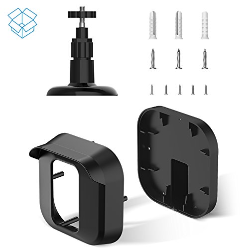 Blink XT XT2 Camera Wall Mount Bracket ,Weather Proof 360 Degree Protective Adjustable Indoor/Outdoor Mount and Cover for Blink XT XT2 Home Security Camera Anti-Sun Glare UV Protection Black(2 Pack) - Thumbnail 6