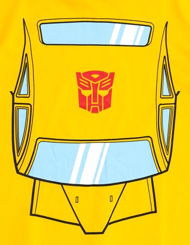 Transformers Bumblebee Toddler Boys Hooded Cosplay T-Shirt Yellow 4T - image 5