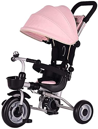 NUBAO Dreiräder Für Kinder ab 1 Kinder im Freien Erholung Trike Kind 3 in 1 Schatten Dreiräder 1-6 Jahre alt Mädchen… – Bild 3