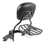 Sissy Bar mit Rear Rack für Custom-Optik und praktischen Transport von Gepäck