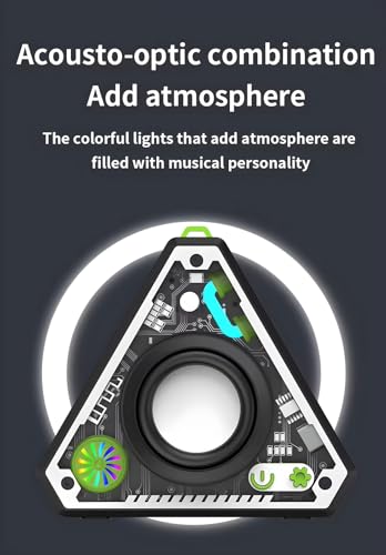 Image of V2 5W Wireless Bluetooth Mini Speaker with Loud Sound & Punchy Bass, 52mm Driver with 360 Surround, BT V5.3 Quick Connect, Transparent Design, with Inbuilt MIC for Call Function (White)