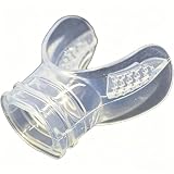 Jinshining Transparent Diving Silicone Long Replacement Mouthpiece Sports and Outdoors Replacement Mouthpiece for Snorkel，Diving and Snorkeling