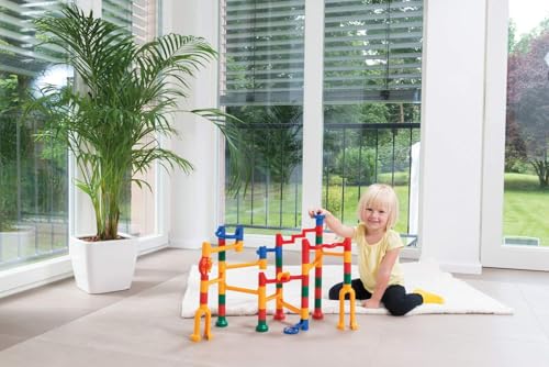 SIMM Spielwaren Lena 65290 – Cascade Kugelbahn Speed mit 44 Bahnelementen und 20 Kugeln - 2