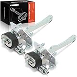 A-Premium 2PCS Front Driver & Passenger Side Door Check Strap Compatible with Jeep Vehicles - Cherokee 1984-2001, Comanche 1986-1992, Wagoneer 1984-1990