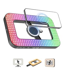 Toneof S4RGB Magnetisches RGB Selfie Licht